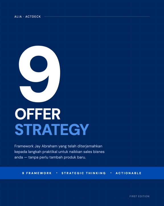 9 Offer Strategy