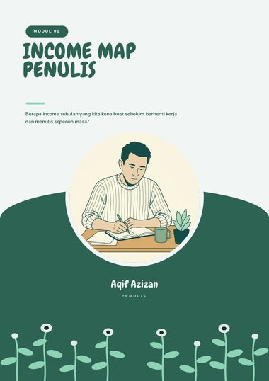 3 Modul Untuk Jadi Penulis Sepenuh Masa